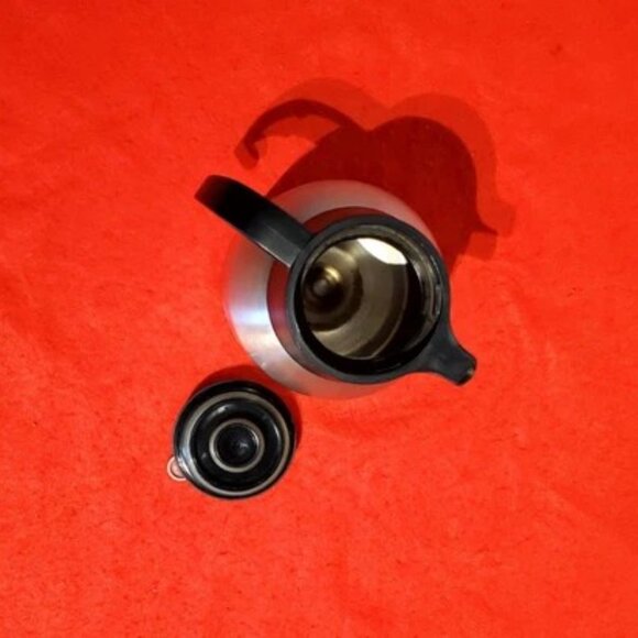 RITZ Deluxe 8 Cup Coffee Decanter Carafe Stainless Steel *OMCAN* Mint Condition - Picture 2 of 6